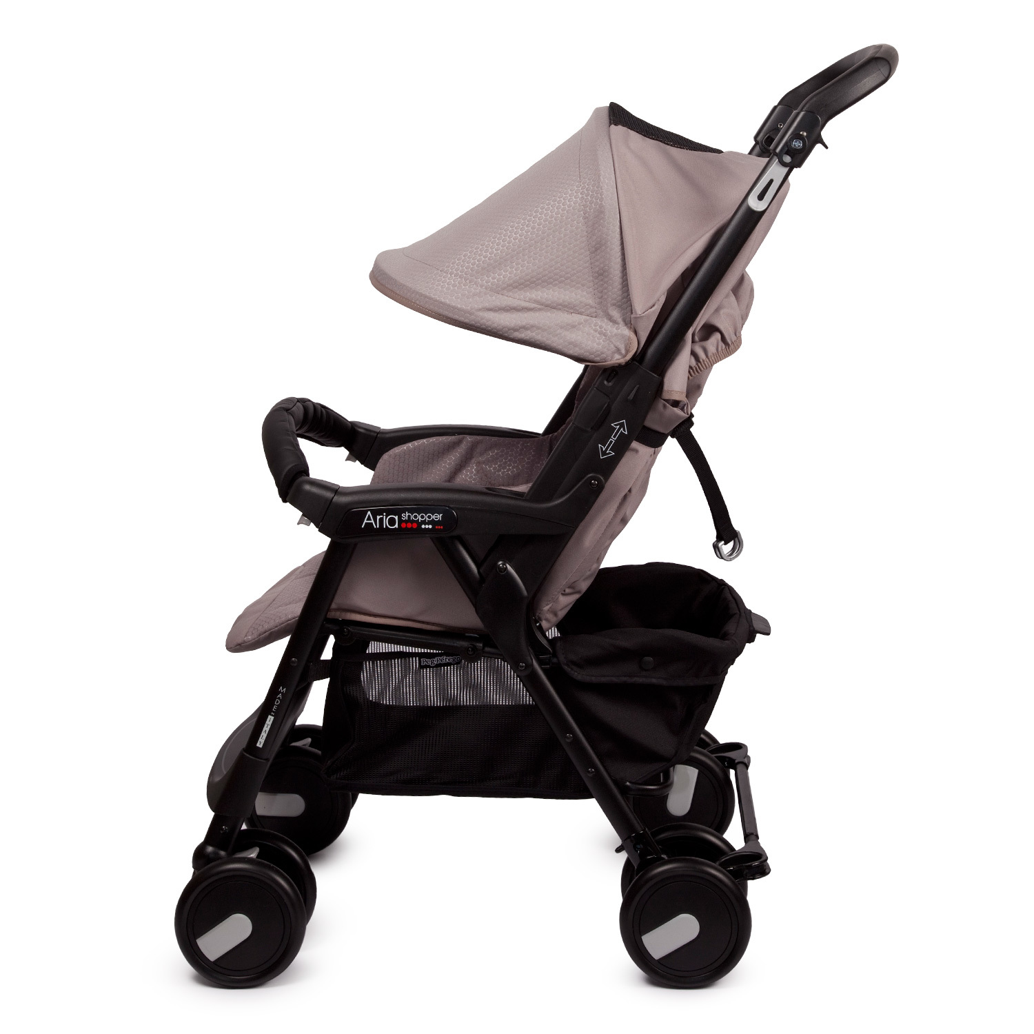 Коляска прогулочная Peg-Perego Aria Shopper Mod бежевый - фото 5