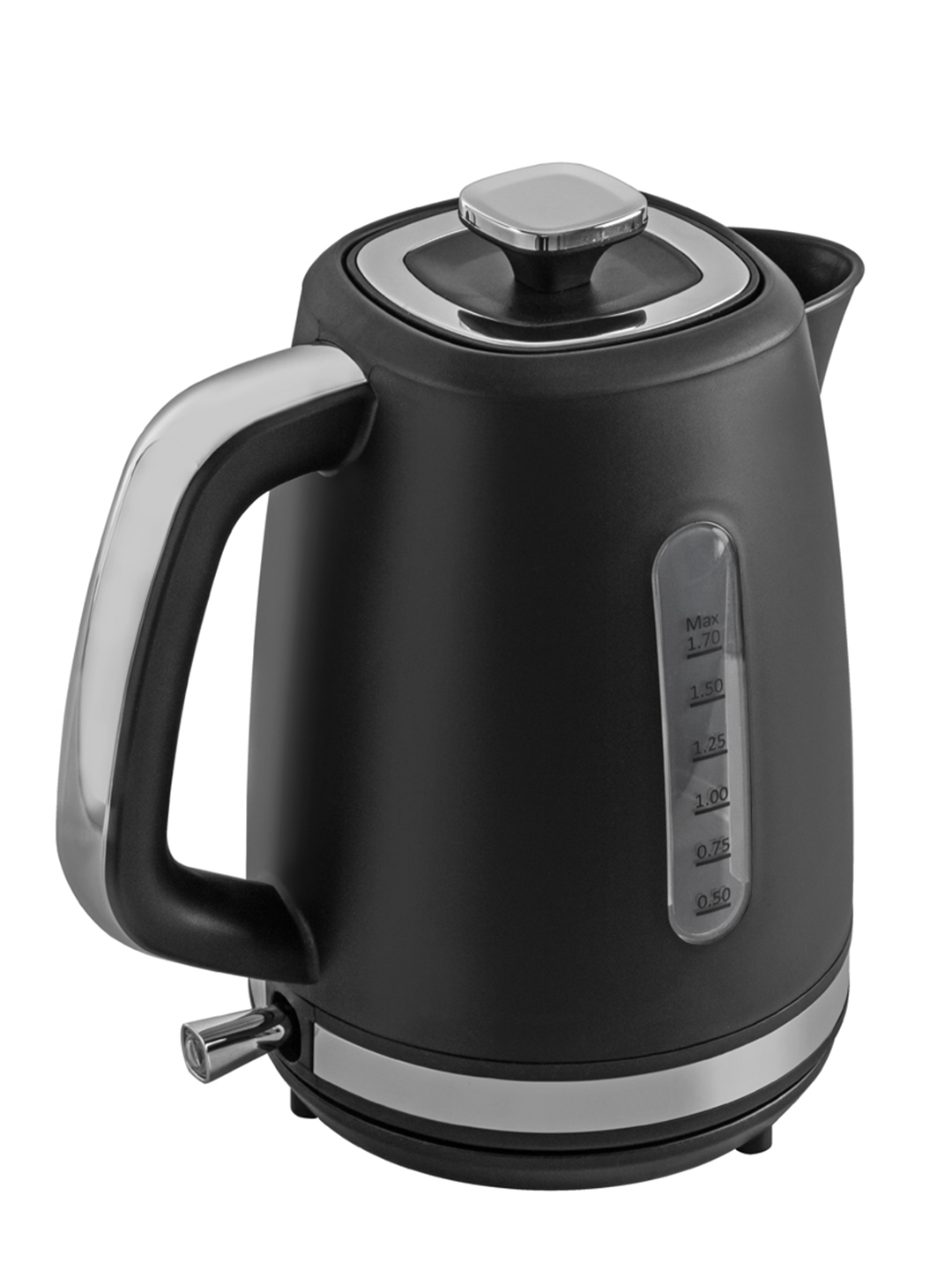 Электрический чайник TUAREX TK-8006 2200 Вт 1.7 л нержавеющая сталь STRIX черный стальной - фото 4