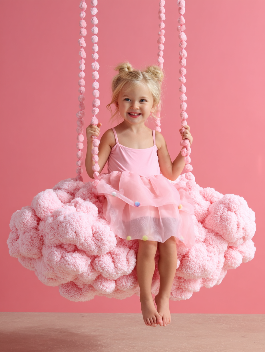 Платье Artcher Платье008Шарики_розовое - фото 3