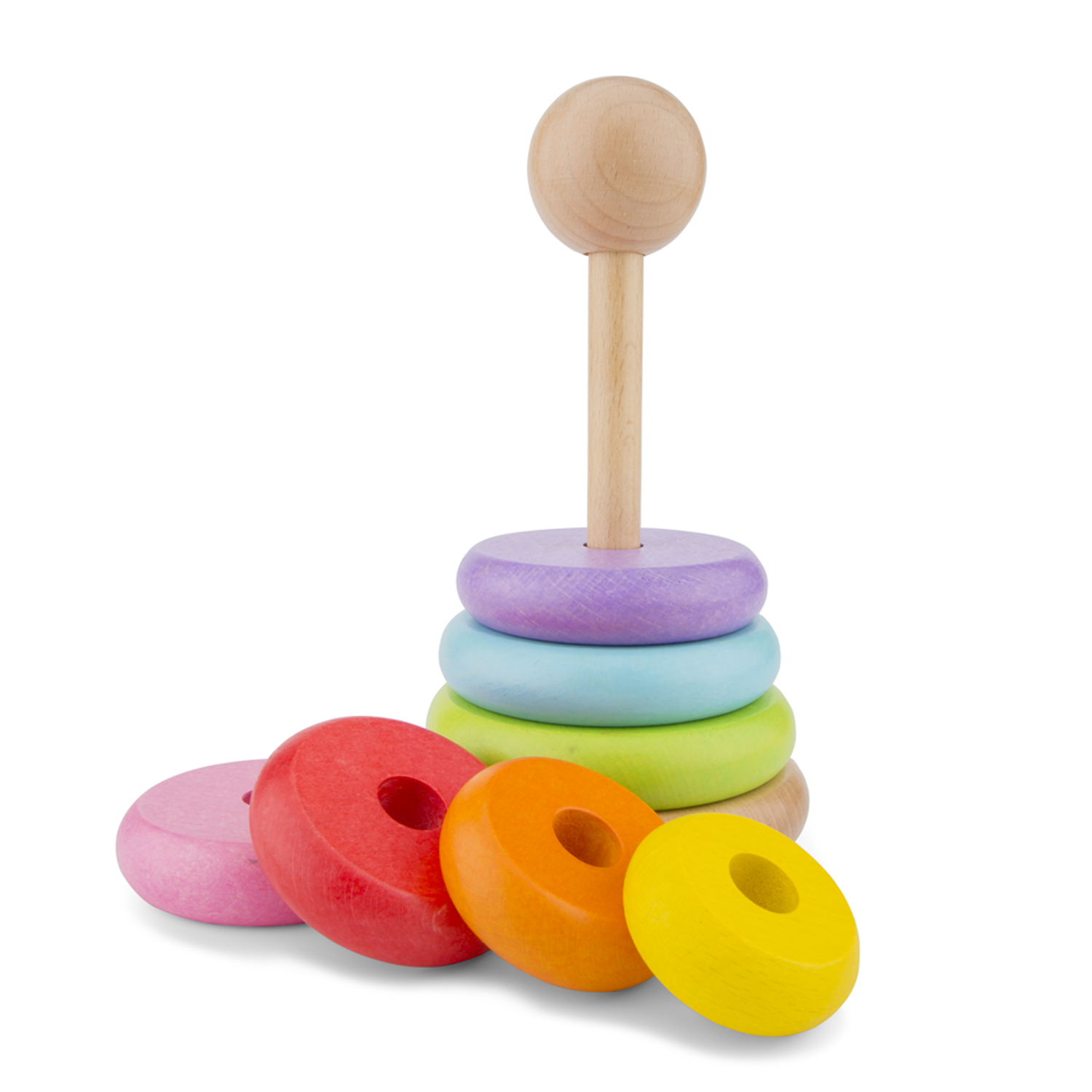 Игрушка New Classic Toys пирамидка - фото 3