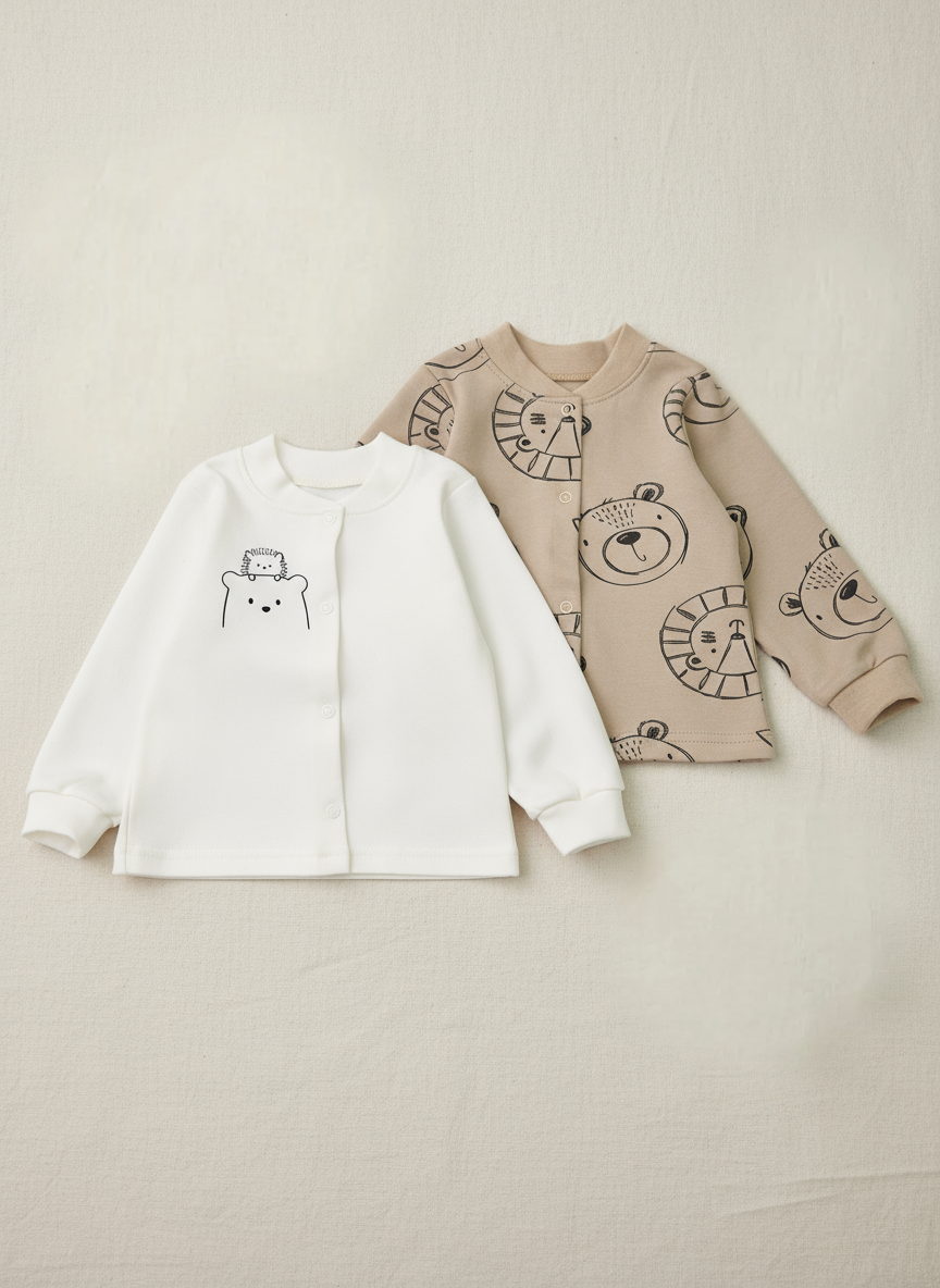 Кофточка 2 шт Совенок Дона БШ2-201-1/33-37 - фото 2