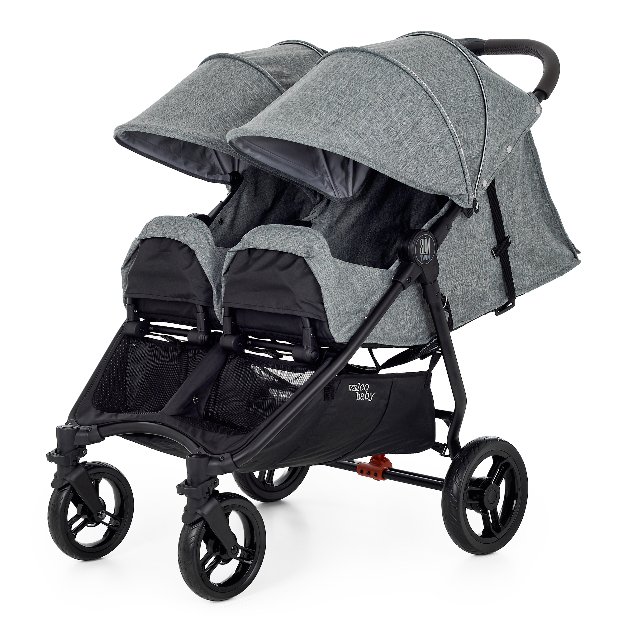 Коляска прогулочная Valco baby Slim Twin / Grey Marle - фото 6