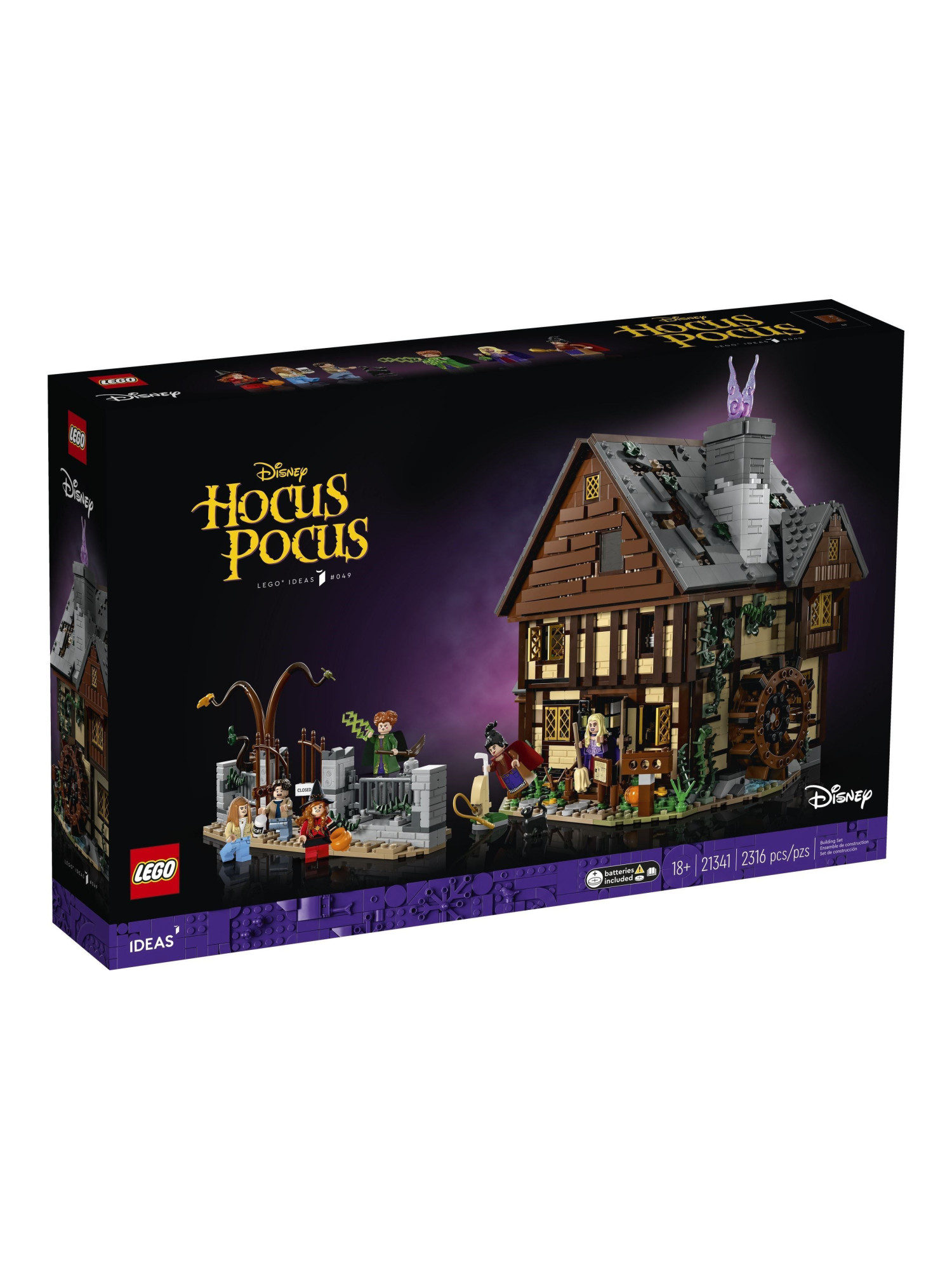 Конструктор LEGO Ideas Коттедж сестер Сандерсон 2316 дет. - фото 1