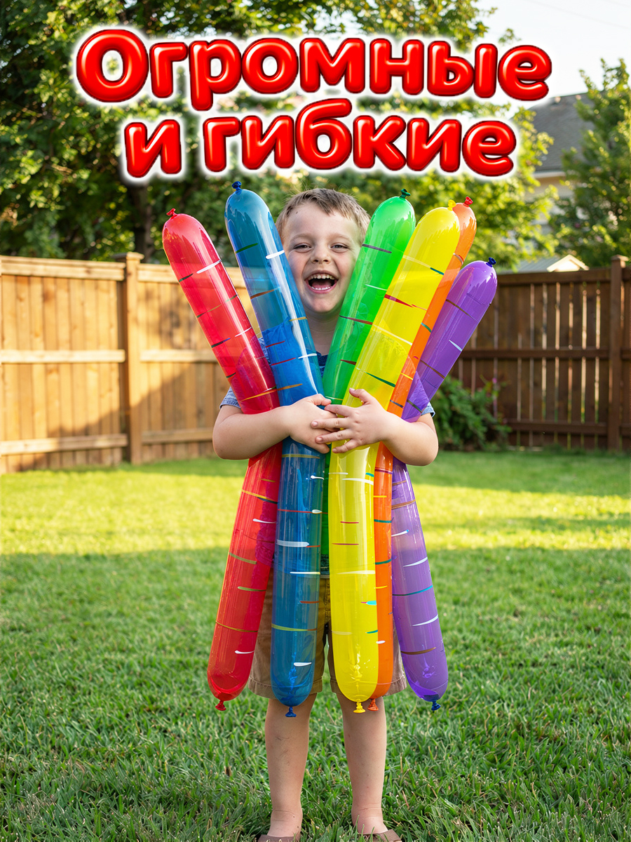 Набор воздушных шаров Bebelot Полёт к звёздам 105 см звуковые эффекты 72 шт. - фото 7