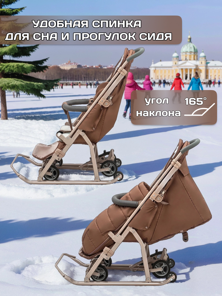 Санки-коляска NiKA kids - фото 4