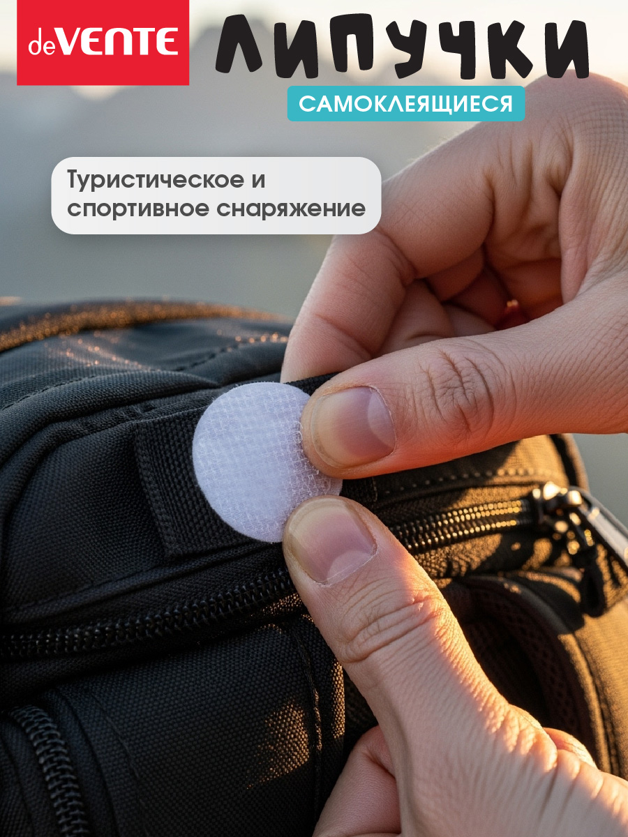 Липучки самоклеящиеся deVENTE DIY - фото 8