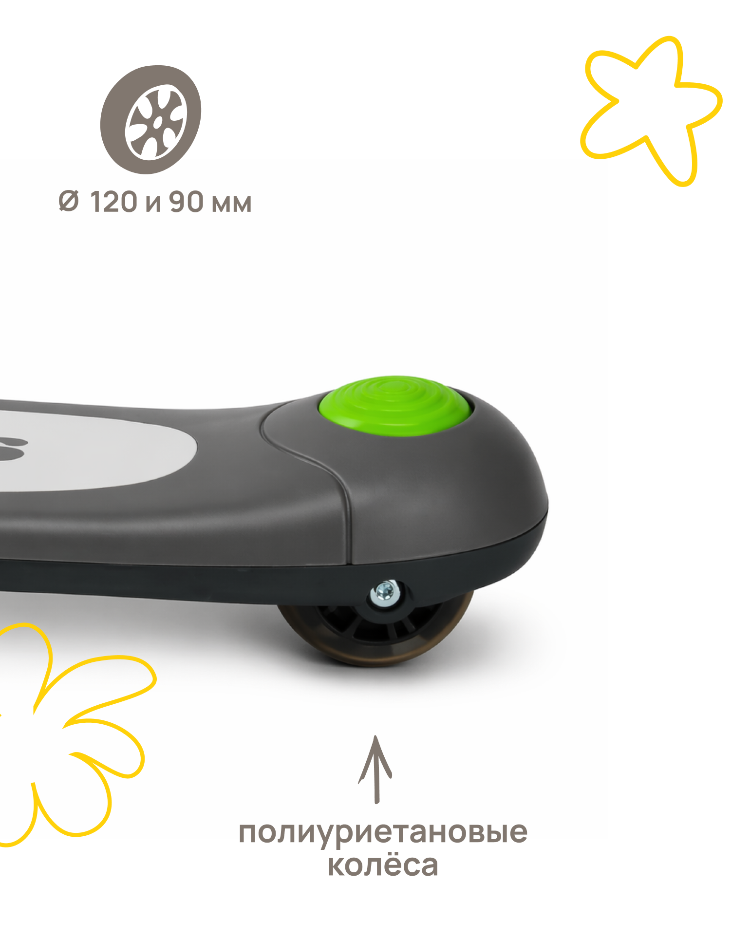 Самокат Kreiss трехколесный - фото 9