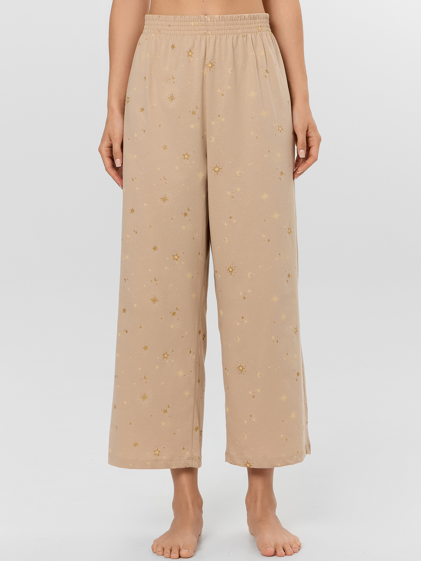 Пижама Mark Formelle (Марк Формэль) 592600/песочный +звезды на песочном - фото 5