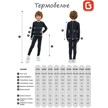 Термобелье GUSTI