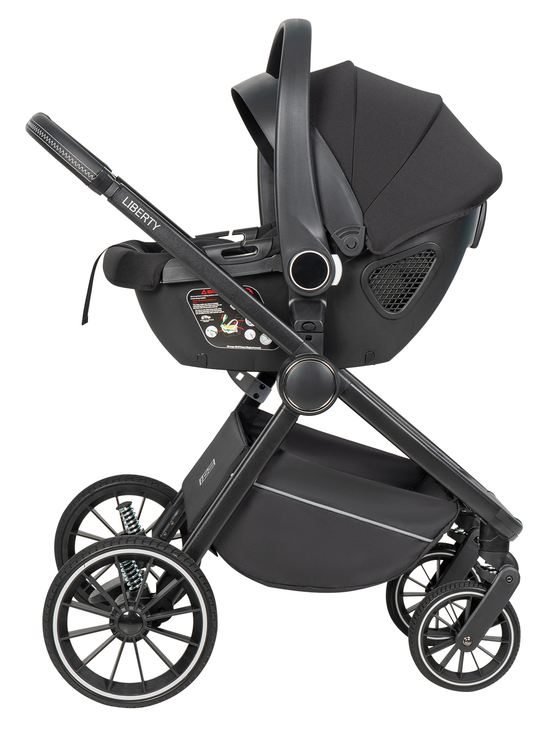 Коляска 3в1 Farfello Liberty бежевый - фото 30