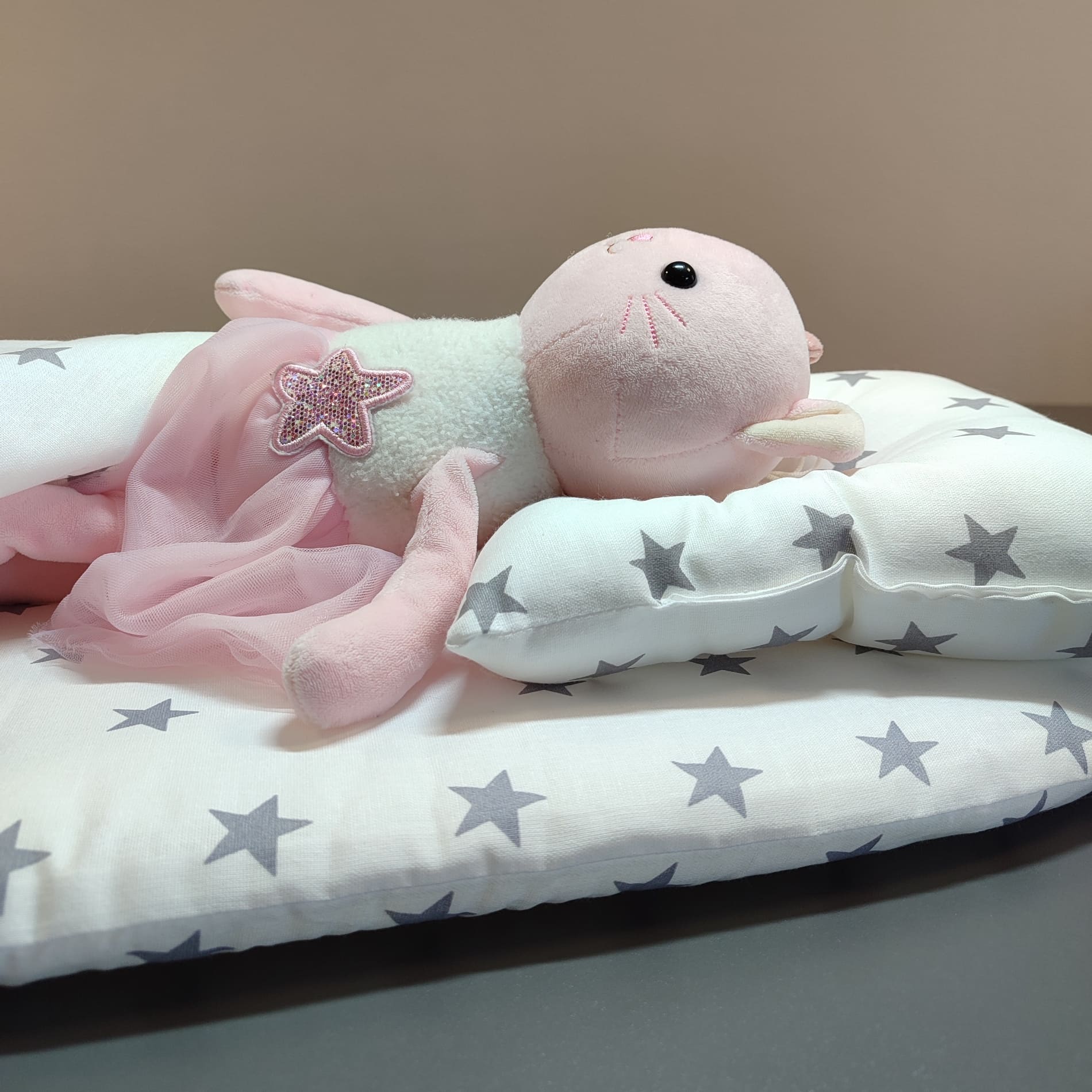 Подушка для новрожденных ЗАСЫПАЙКА 27 x 24 см - фото 6