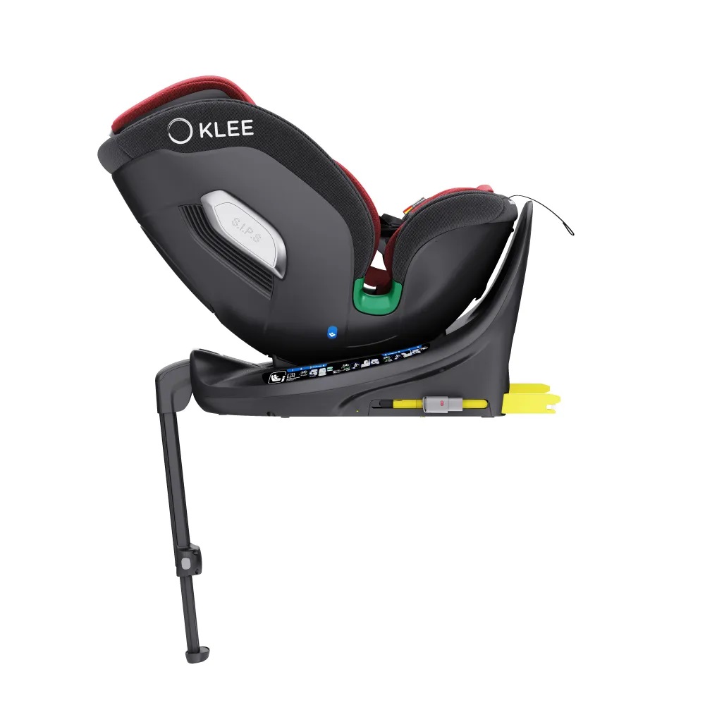 Автокресло KLEE Nova 360 i-Size Isofix 0+/1/2/3 (0-36 кг) красный - фото 5