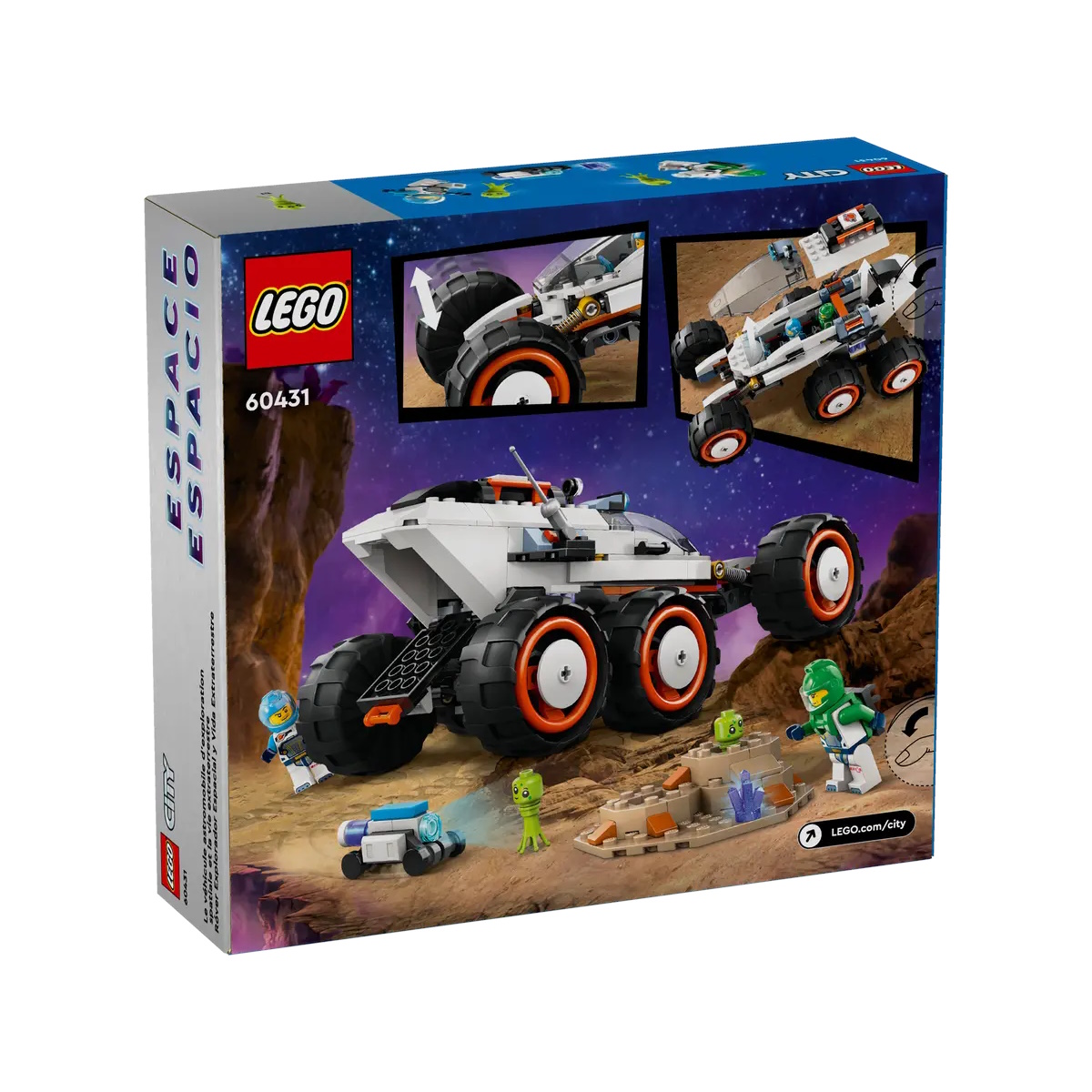 Конструктор LEGO City Ровер Space Explorer 311 дет. - фото 6