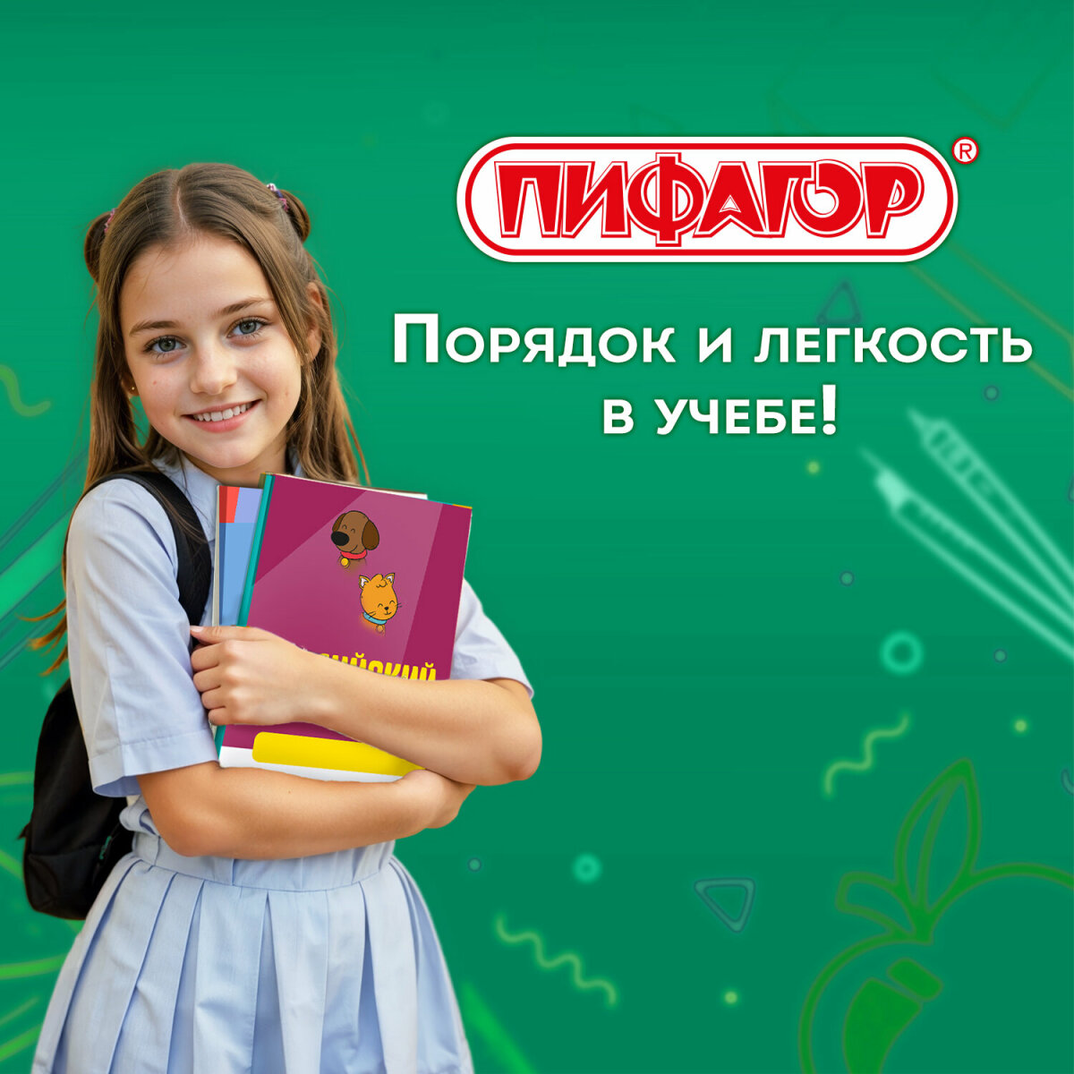 Обложка Пифагор 10 шт. - фото 7