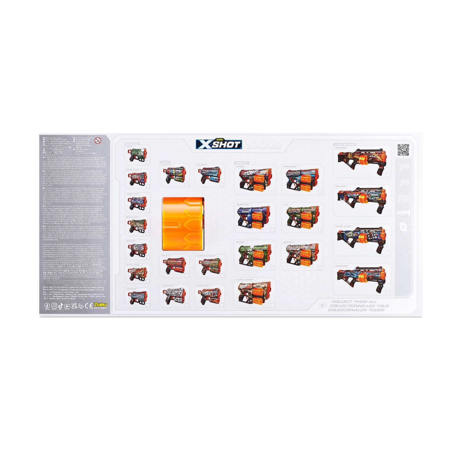 Бластер Zuru XSHOT  Skins - фото 12