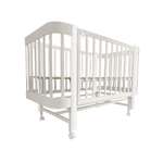 Детская кроватка Ingo Italiano Baby IN-06 4 в 1 кашемир белый, продольный маятник