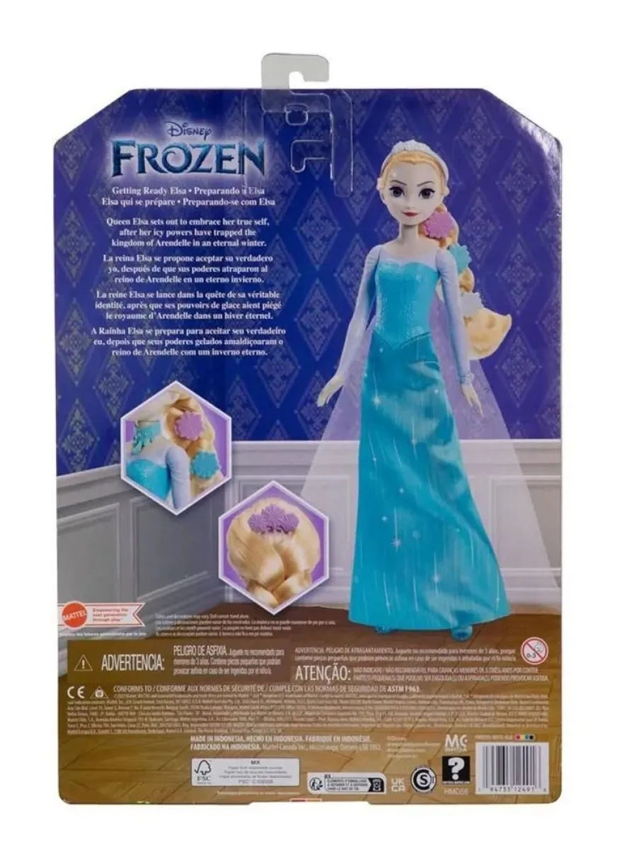 Кукла модельная Disney Frozen Эльза Холодное сердце высота 29 см HMD56 - фото 5