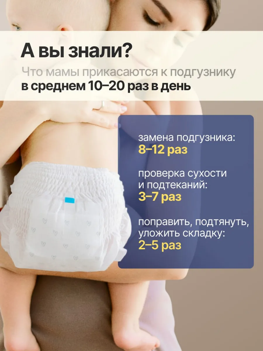 Трусики KIRULYA Premium ультратонкие 2 (4-8) 46 шт. - фото 11