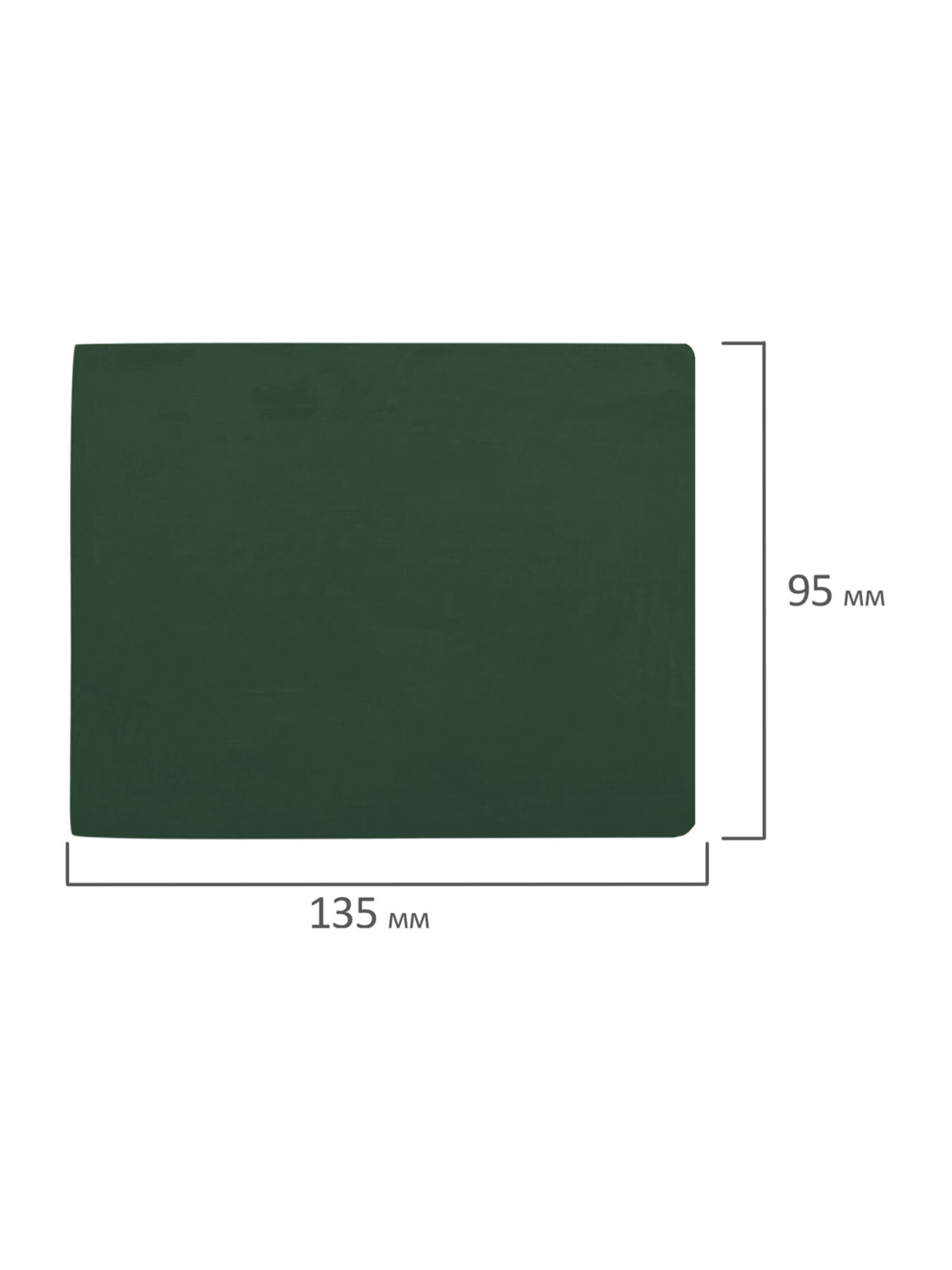 Пластилин Brauberg оливковый 1 цв. - фото 4