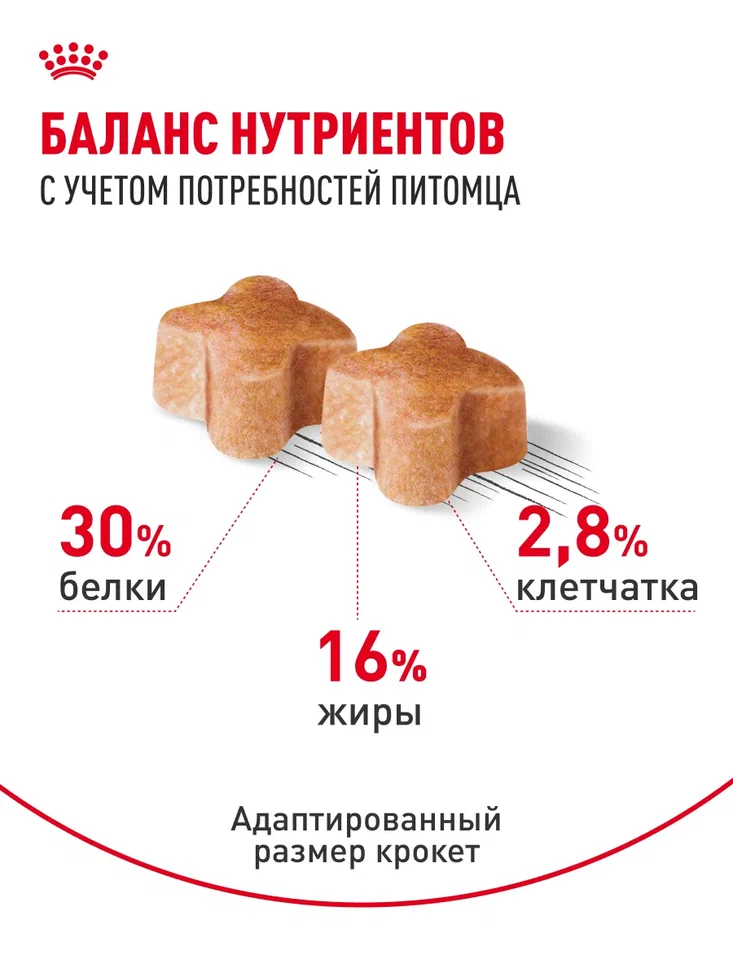 Корм для щенков ROYAL CANIN German Shepherd Puppy породы немецкая овчарка 12кг - фото 4