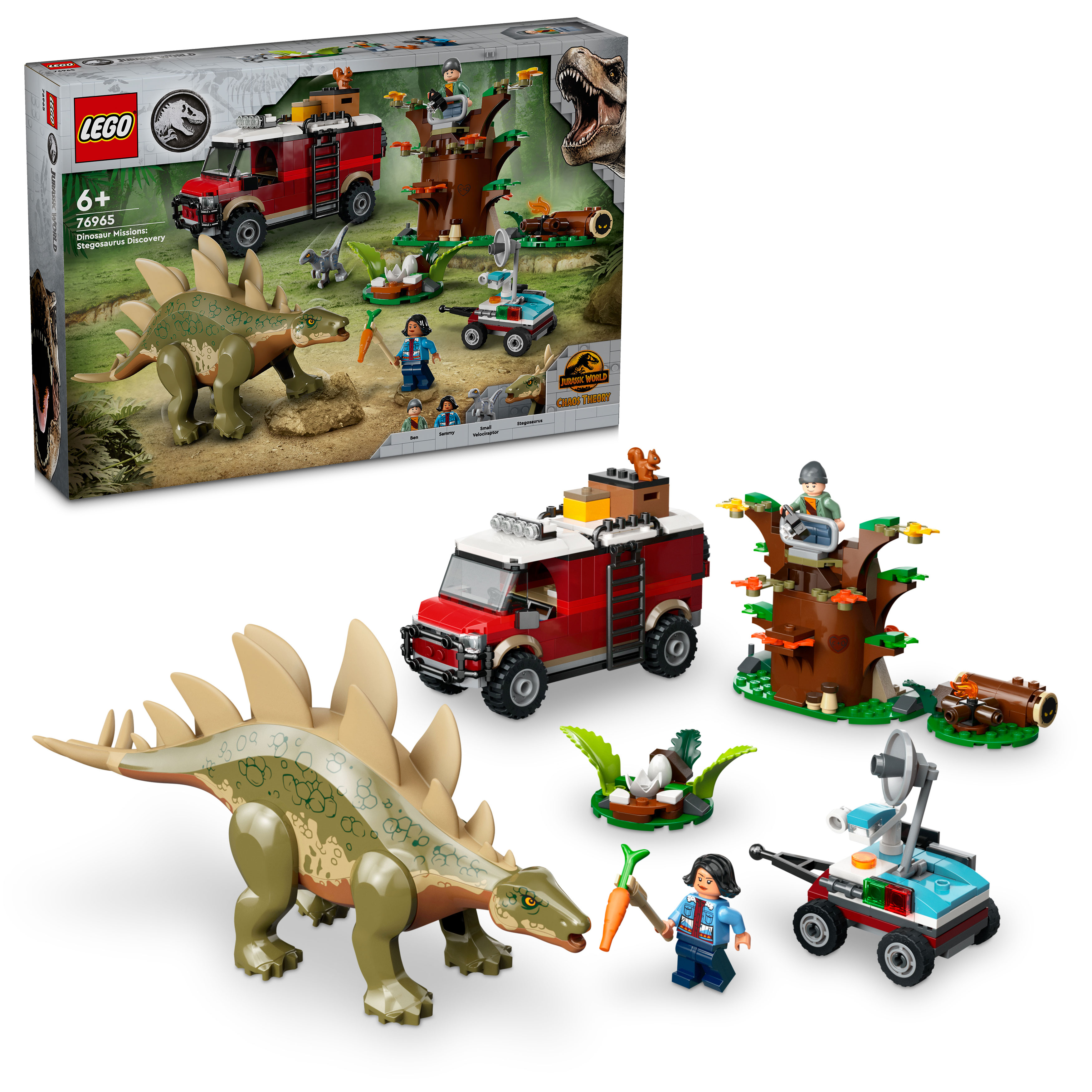 Конструктор LEGO Jurassic World Миссии динозавров: Стегозавр - фото 1