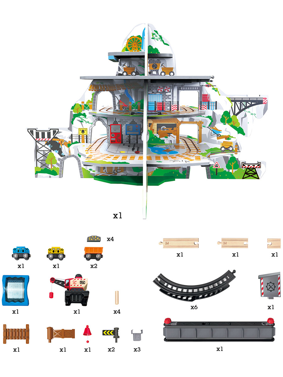 Набор железнодорожный Hape E3753_HP - фото 17