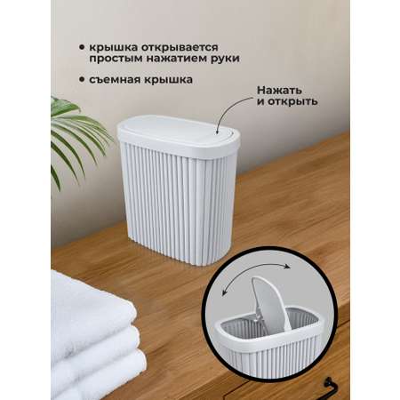 Контейнер универсальный Econova светло-серый флэк 1.9 литров