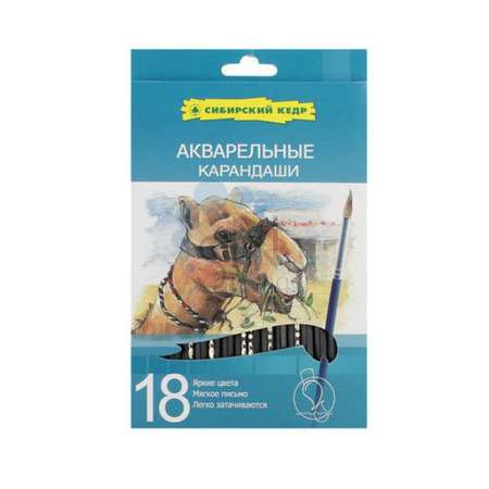 Карандаши акварельные СКФ 18 шт.