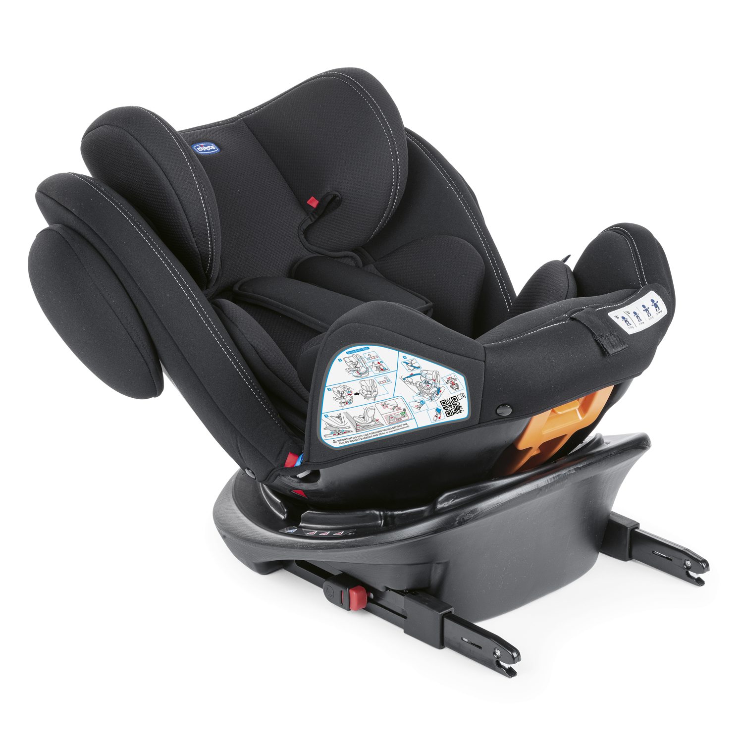 Автокресло Chicco Unico Plus Black Isofix 2/3 (15-36 кг) черный - фото 10