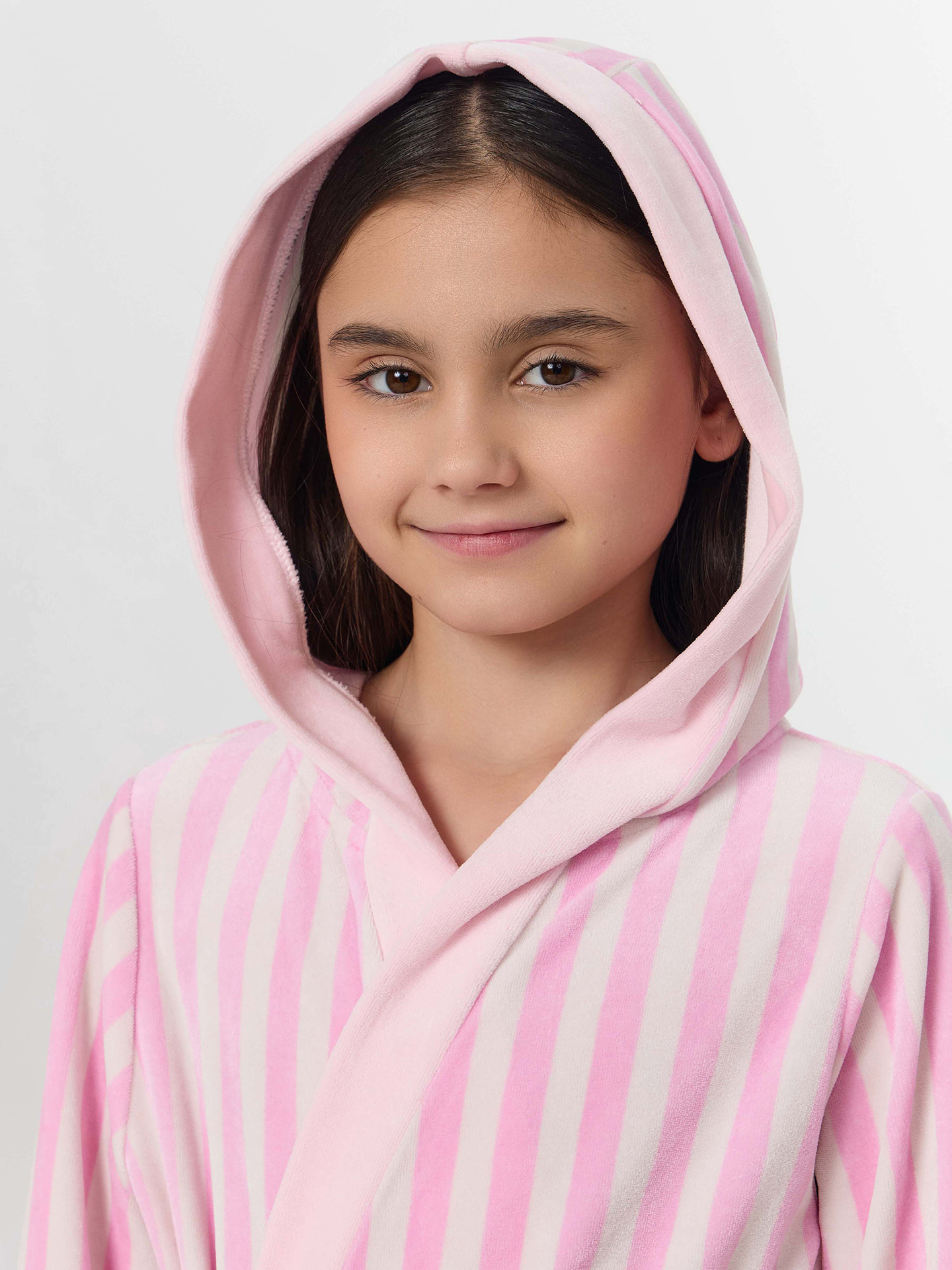 Халат Mark Formelle (Марк Формэль) 557703-2/розовая полоска - фото 5