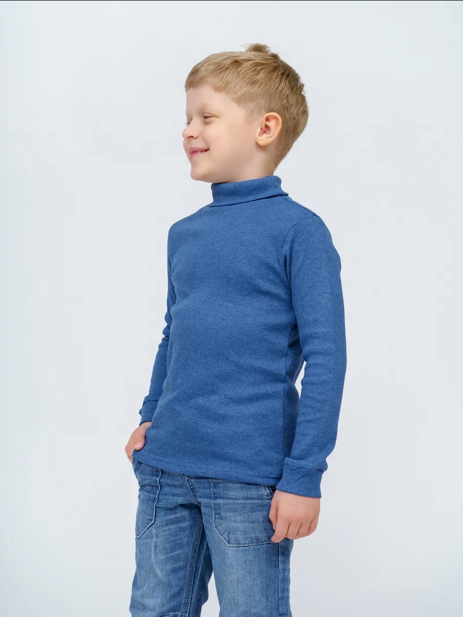 Водолазка TOTEMFOX 231КН2(2)F/индиго меланж - фото 12