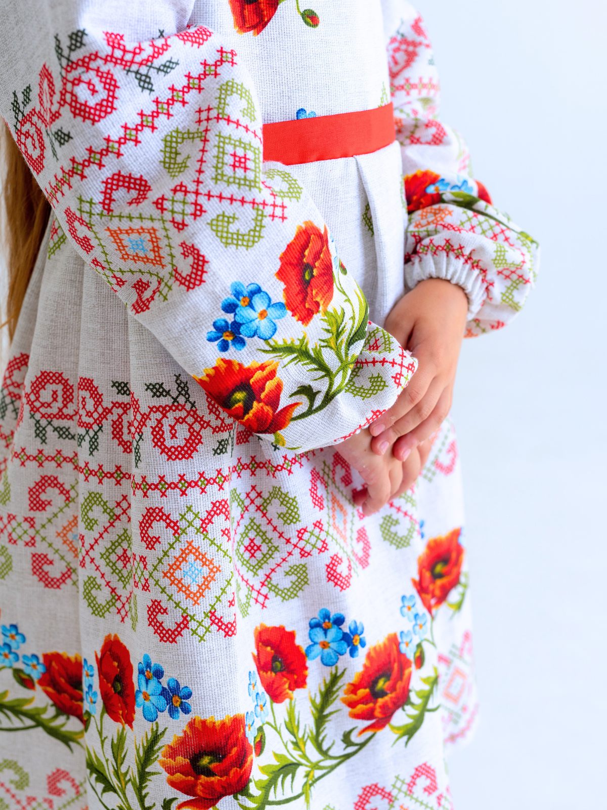 Платье MOUN платье_рогожка_дл/р_маки - фото 10