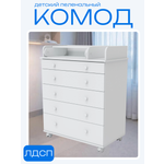 Комод пеленальный Incanto OSKAR (белый)