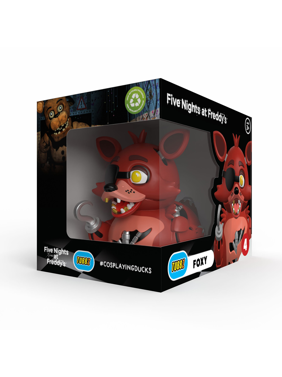 Фигурка Five Nights at Freddys Утка Tubbz Foxy Box - фото 8