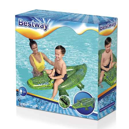 Игрушка надувная Bestway Крокодил для катания верхом 41477
