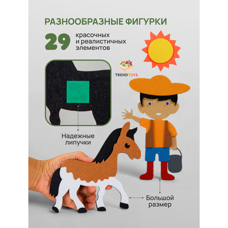 Игрушка TrendToys сортер развивающий коврик