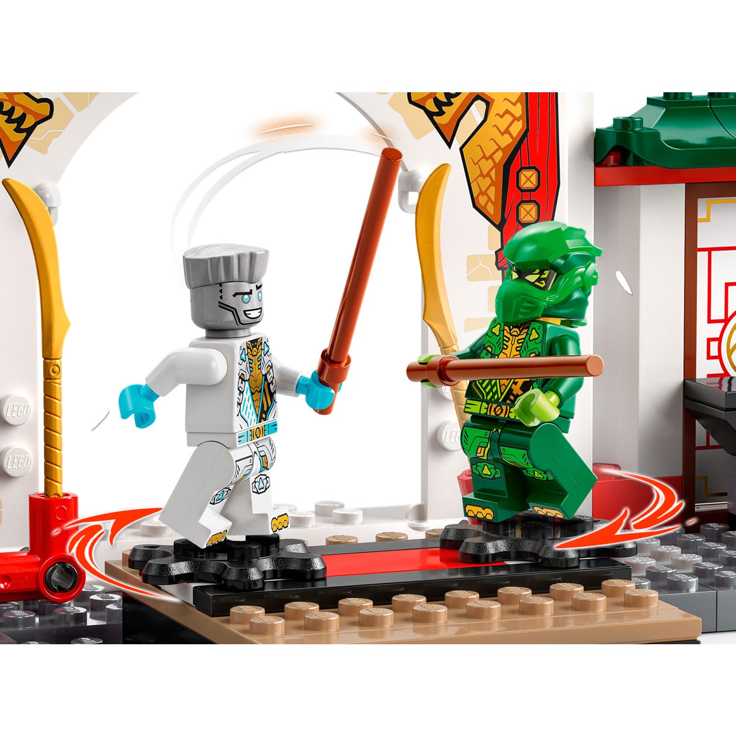 Конструктор LEGO NINJAGO Храм Кружитцу Ниндзя 158 дет. - фото 3
