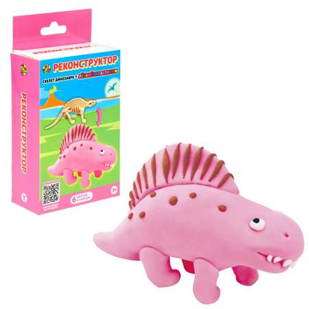 Пластилин 1TOY воздушный 6 цв.