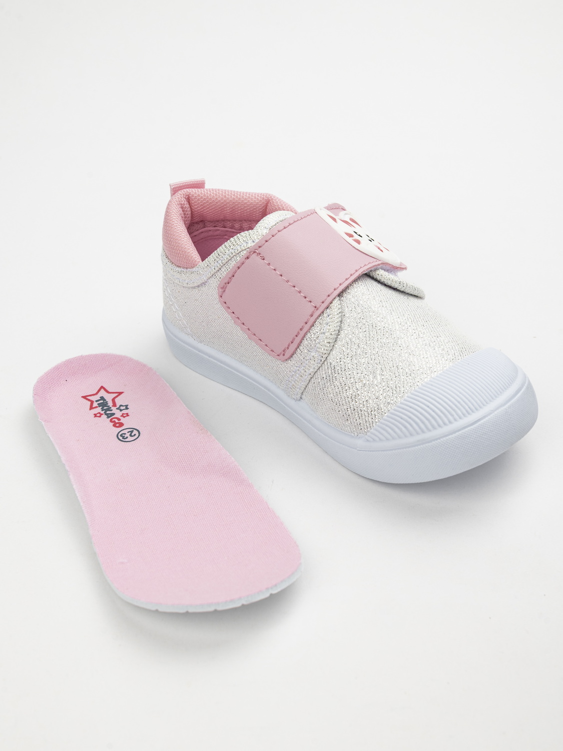 Кеды TikkaGo 7T22_12604_silver-pink - фото 8