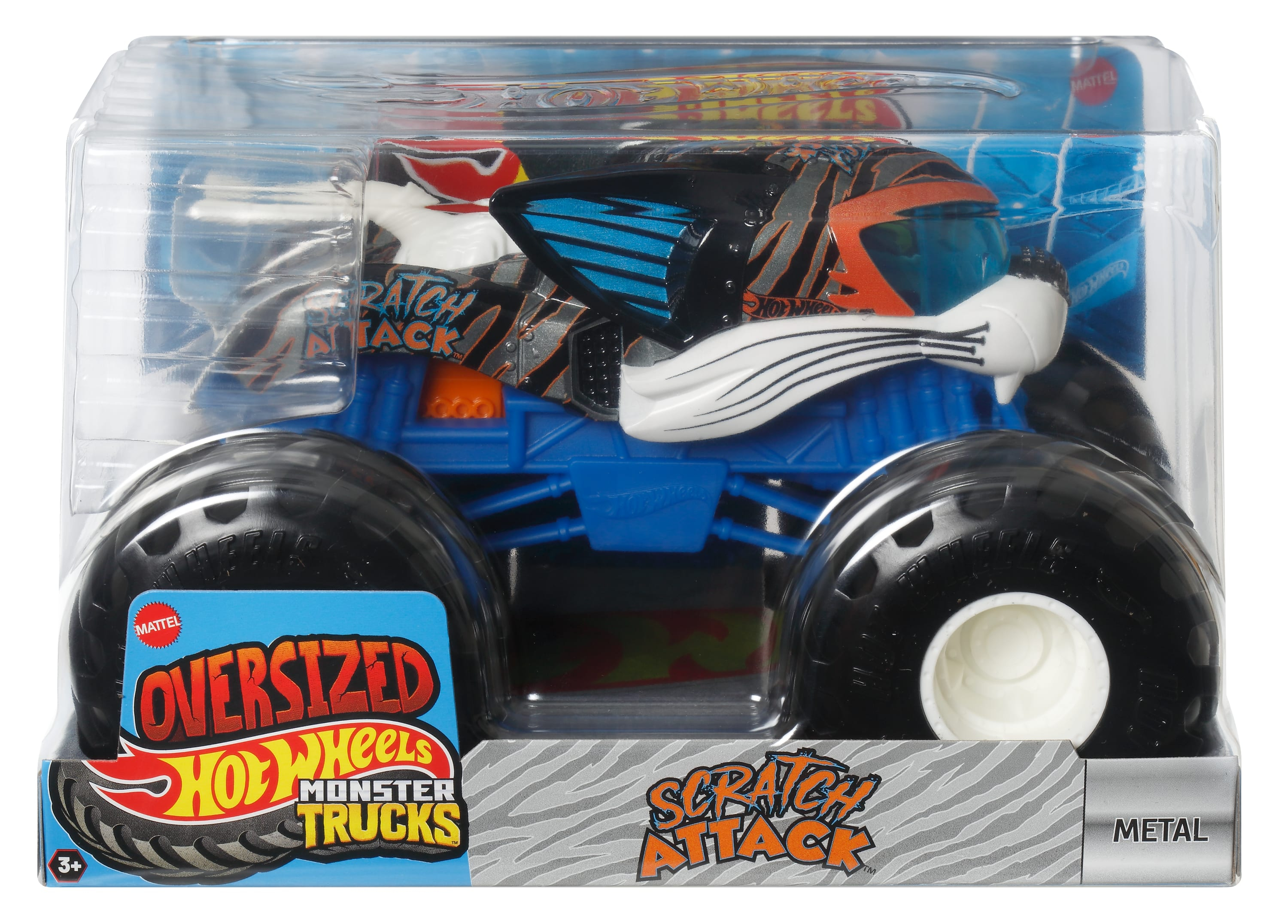 Монстр-трак Hot Wheels Monster Trucks 1:24 FYJ83/JCC92 - фото 1