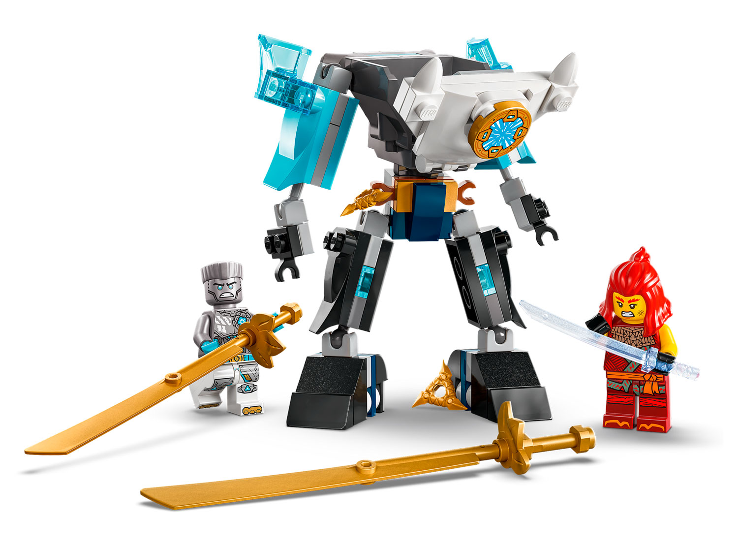 Конструктор LEGO NINJAGO Боевой робот Зейна 92 дет. - фото 3