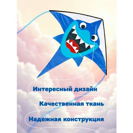 Воздушный змей X-Match для детей большой 133х136 см