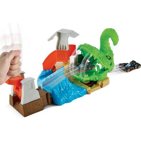 Трек Hot Wheels Атака Токсодила с пусковой установкой