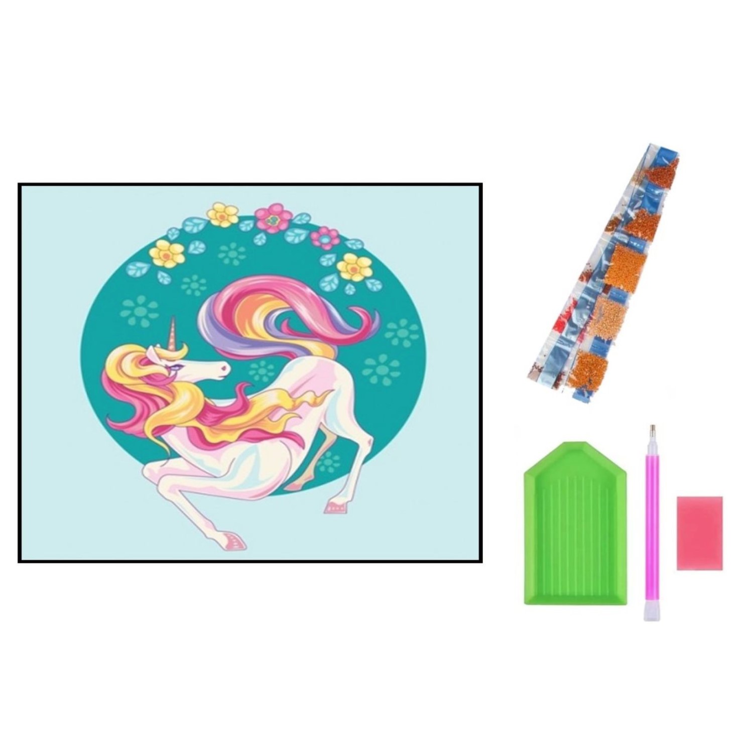 Алмазная мозаика Seichi Единорог - фото 3