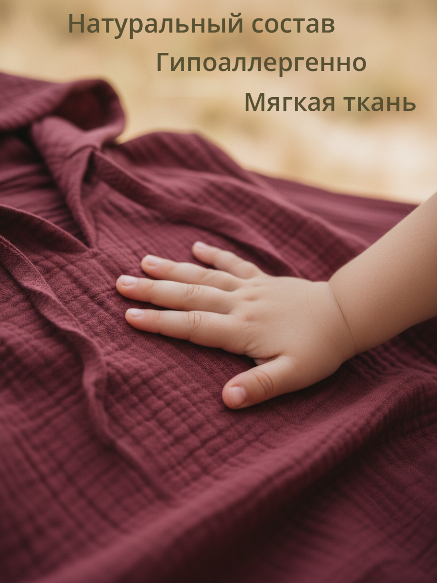 Туника КВАРК лук Туника бордо - фото 6