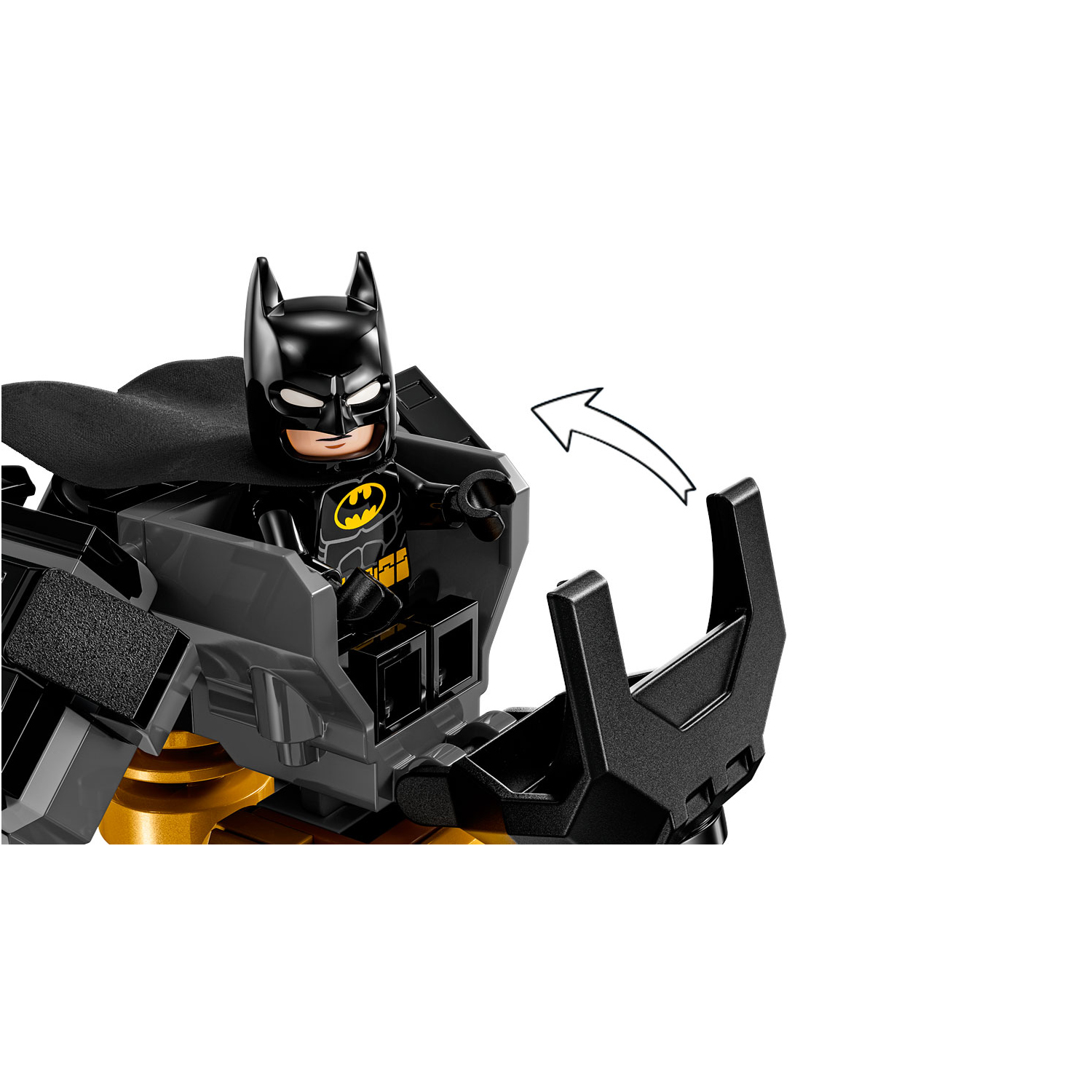 Конструктор LEGO DC Super Heroes Боевой робот Бэтмена 140 дет. - фото 8