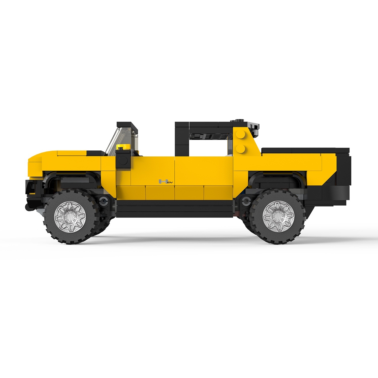 Конструктор Rastar Hummer EV блочный - фото 5