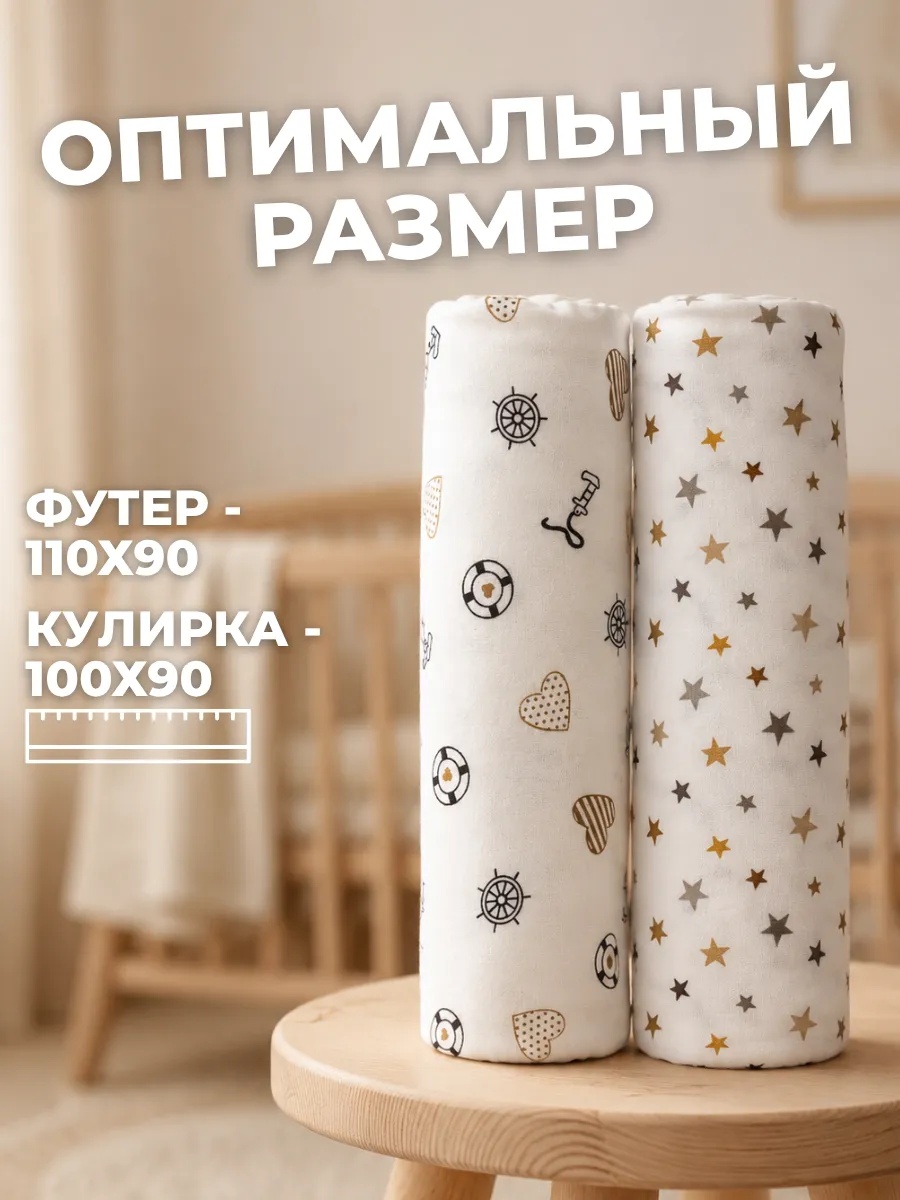 Пелёнка Bestroni 90х100 см 5 шт. - фото 7