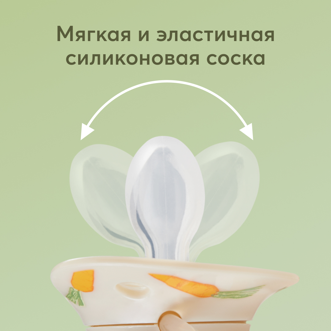 Пустышка Happy Baby силикон от 12 мес. - фото 4