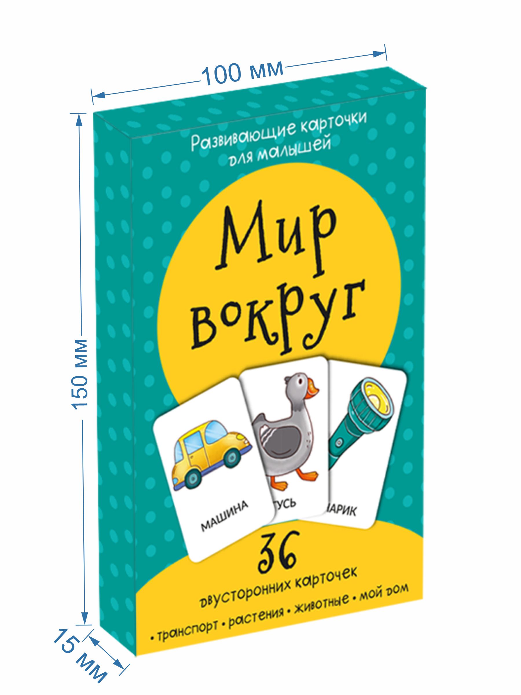 Развивающие карточки БимБиМон Мир вокруг - фото 2